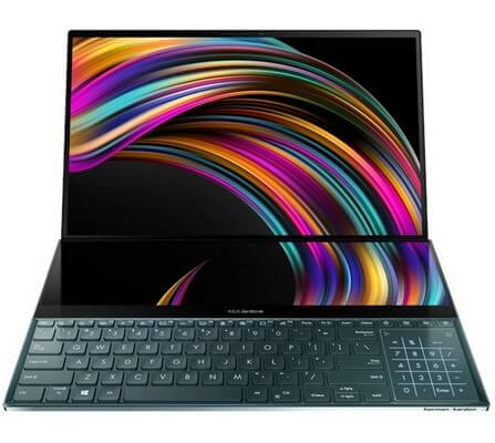 Замена южного моста на ноутбуке Asus ZenBook Pro Duo UX581